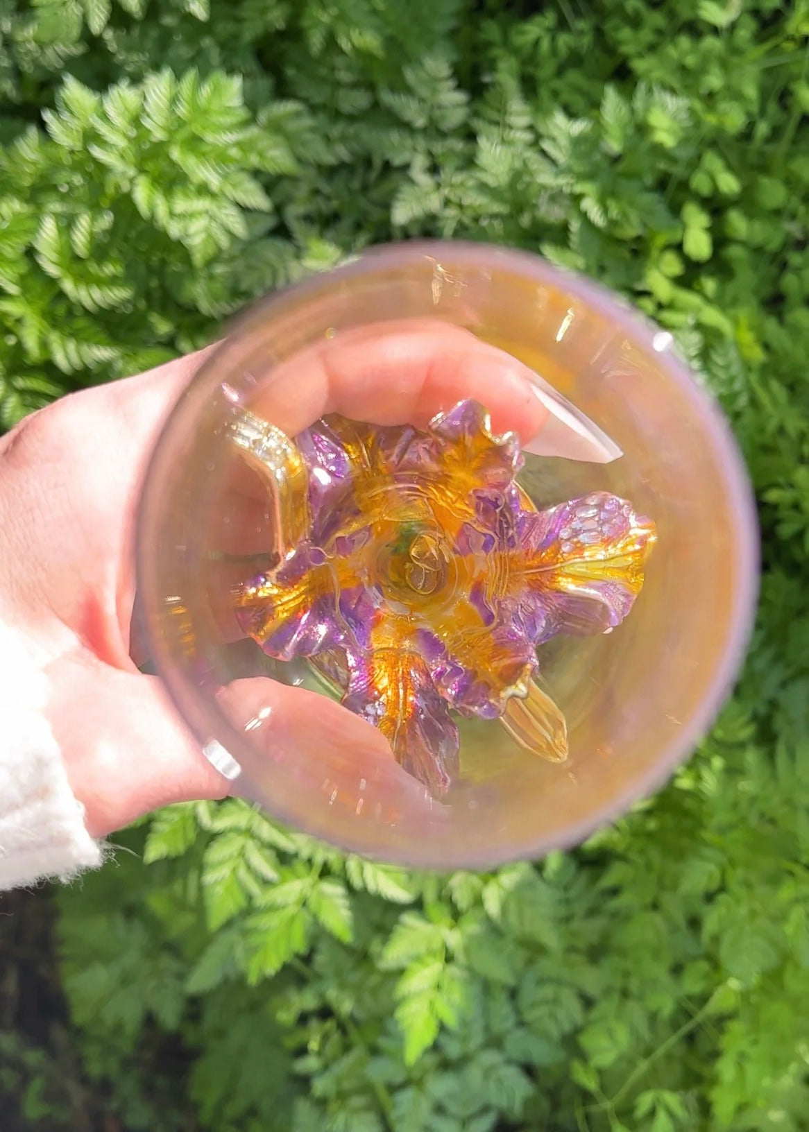 Rapunzel Champagne Glass