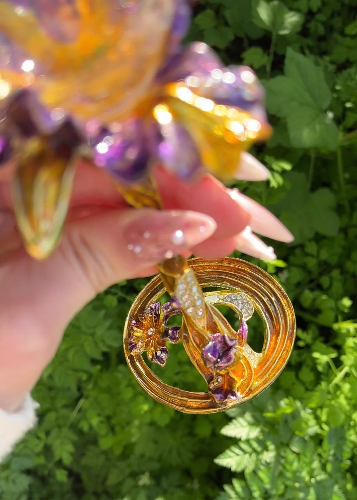 Rapunzel Champagne Glass