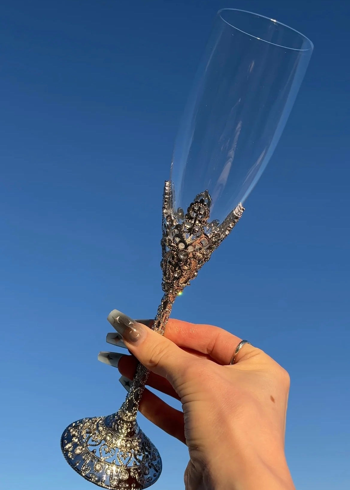 Cinderella Champagne Glass